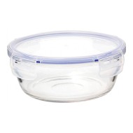 Pote Hermético 720ml Redondo De Vidro Borossilicato